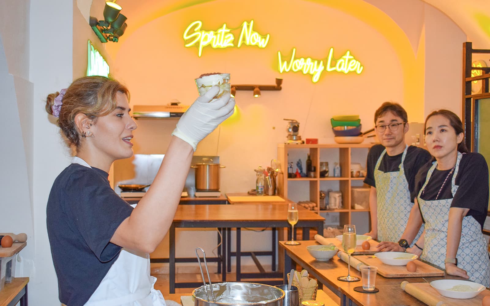 Pasta-Making Cooking Class in Rome with Tiramisu or Spritz tickets in Rome - Features | TickYourList