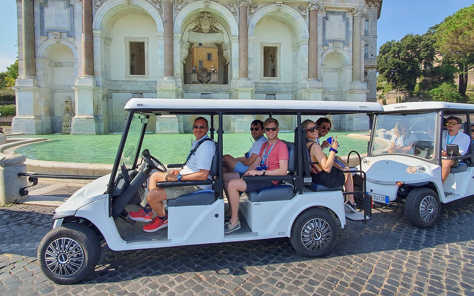 Catacombs and Appian Way Golf Cart Tour - 3 hr