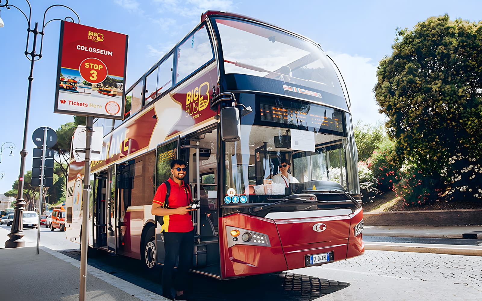 Big Bus: Rome Hop-on Hop-off Bus Tour with Jubilee Experience