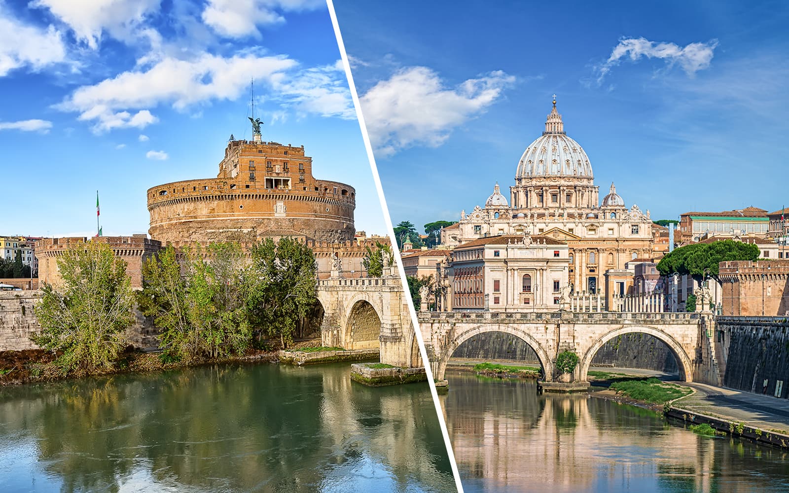 Combo (Save 26%): Castel Sant'Angelo + St. Peter's Basilica Guided Tour