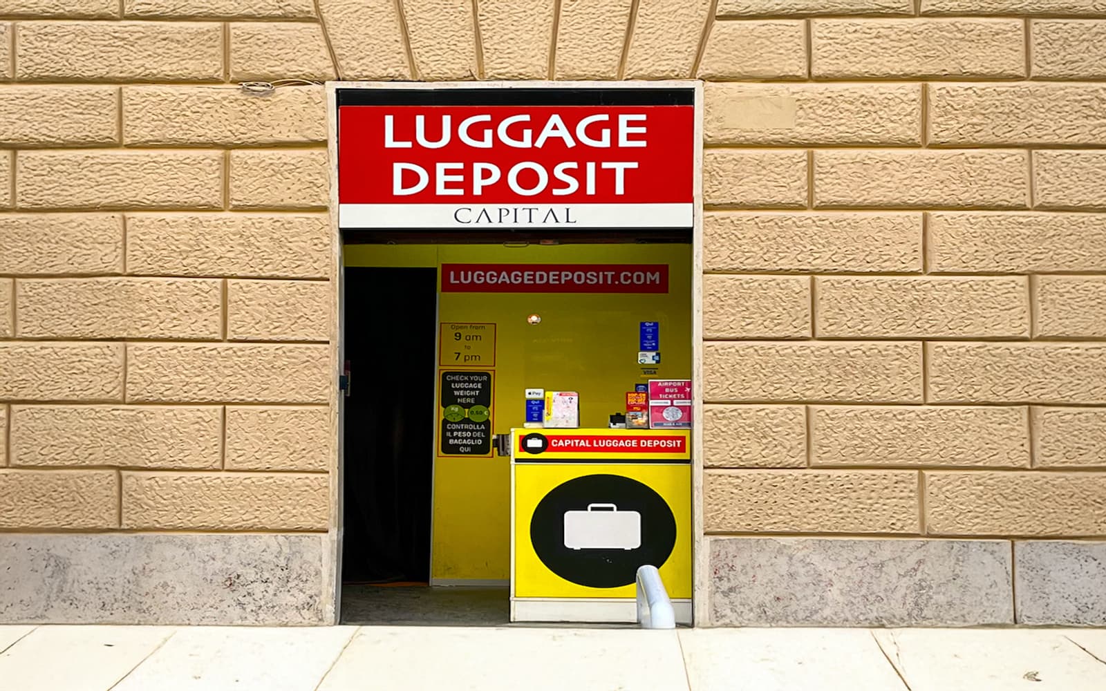 Luggage Storage near Rome Termini tickets in Rome - Attractions | TickYourList