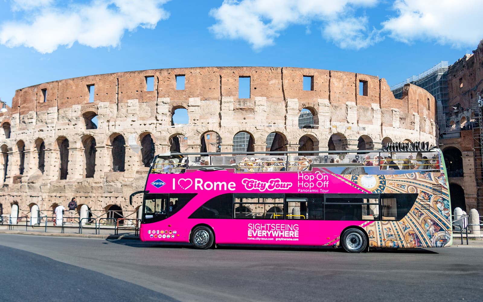 Combo (Save 15%): Rome Hop-On Hop-Off Bus Tour + Pantheon Fast-Track Tickets in Rome - Attractions | TickYourList