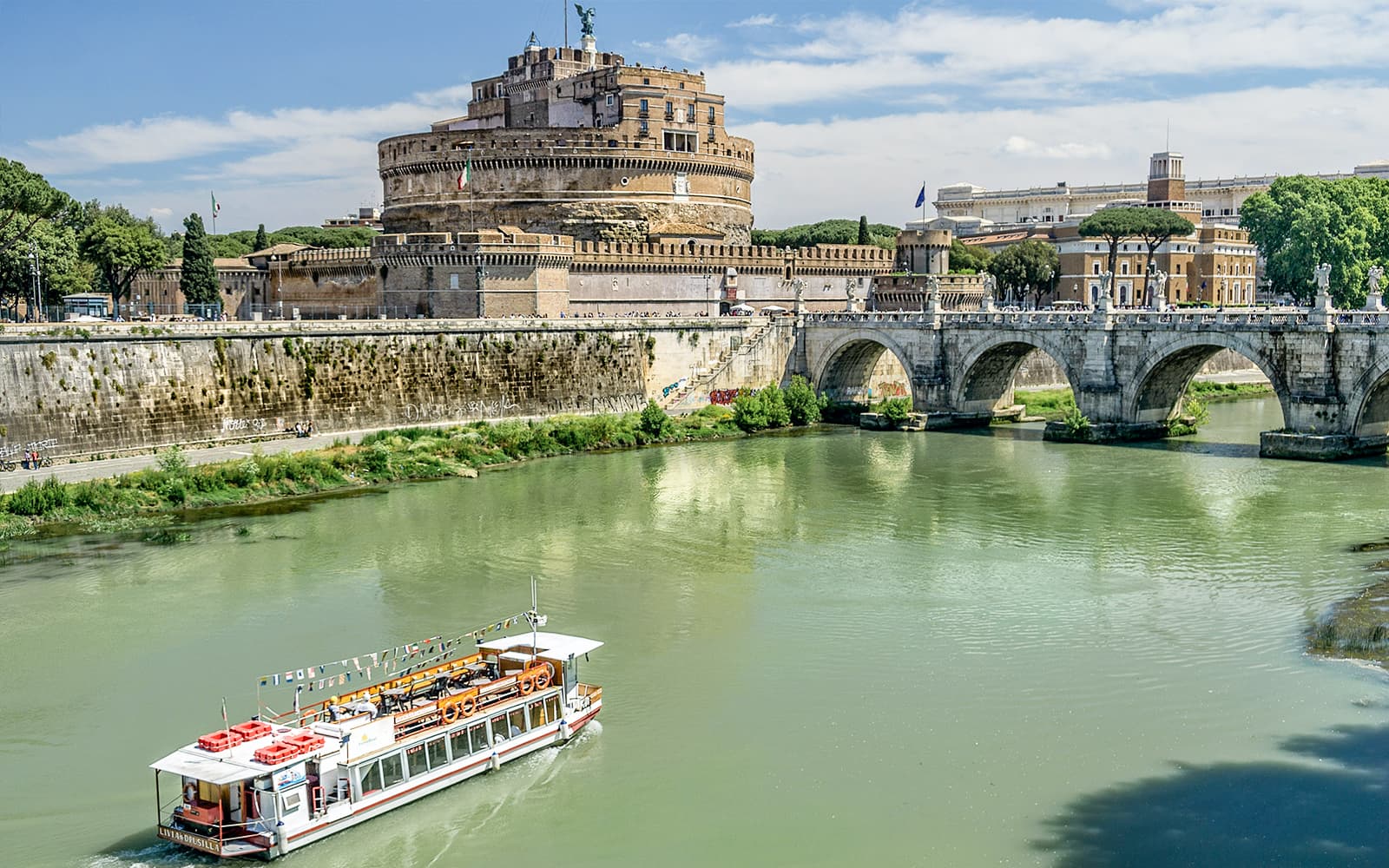 Rome Hop-On Hop-Off Boat Tour tickets in Rome - Highlights | TickYourList