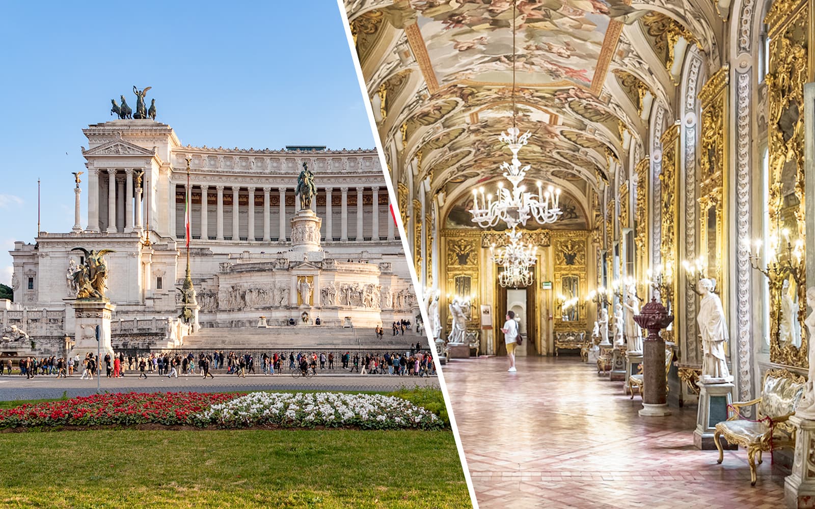 Combo (Save 5%): Tickets to Altare della Patria Glass Elevator + Doria Pamphilj Gallery Entry Tickets experience in Rome | TickYourList