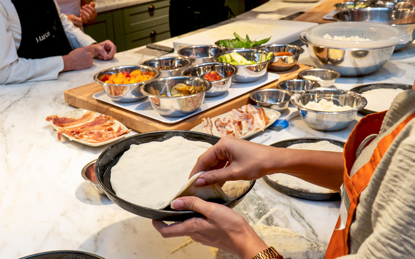 Rome Cooking Class: Pizza & Gelato with Unlimited Drinks tickets in Rome - Attractions | TickYourList