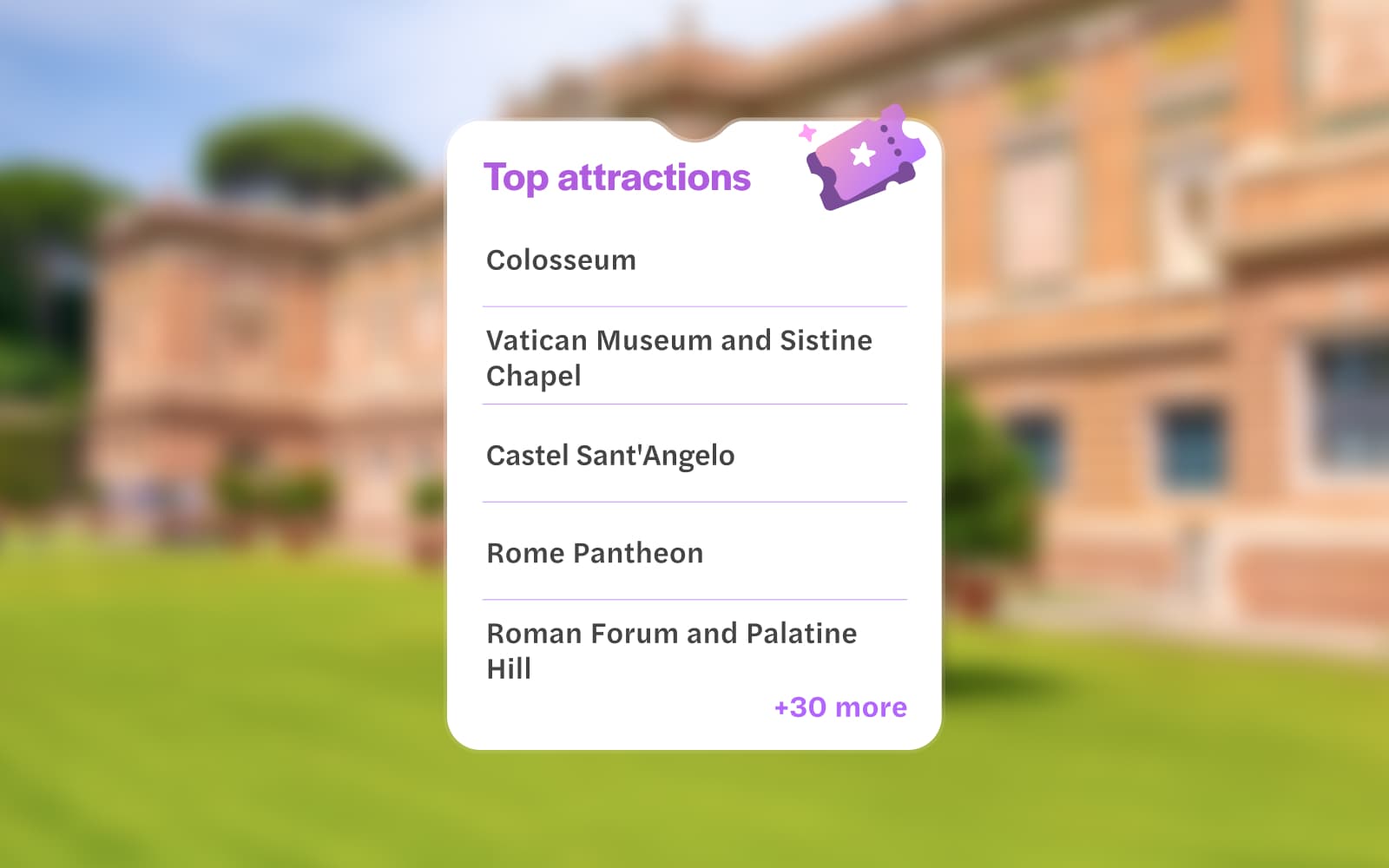Turbopass Rome City Pass: Choose 2 to 5 Days tickets in Rome - Attractions | TickYourList