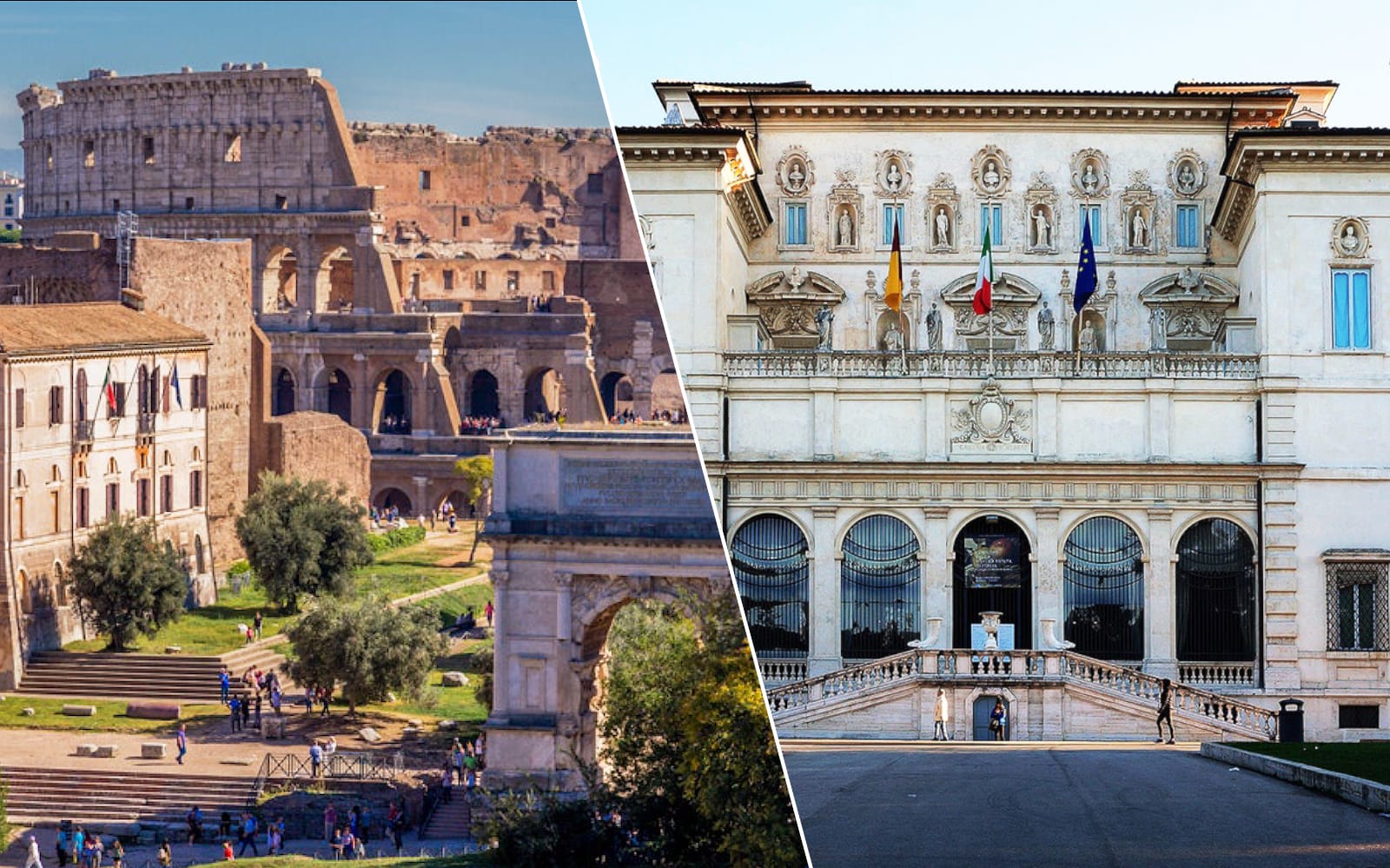 Combo (Save 30%): Colosseum + Borghese Gallery Tickets