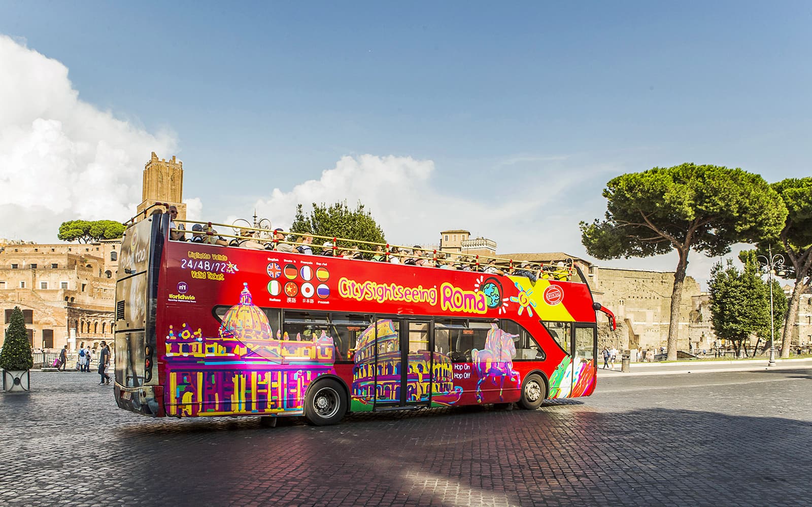 Rome Hop-On Hop-Off Bus Tour with Bioparco Tickets in Rome - Attractions | TickYourList