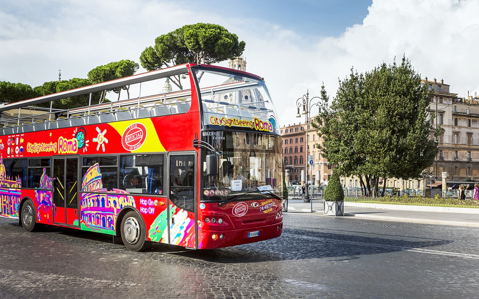 Rome Hop-On Hop-Off Bus Tour with Bioparco Tickets in Rome - Highlights | TickYourList