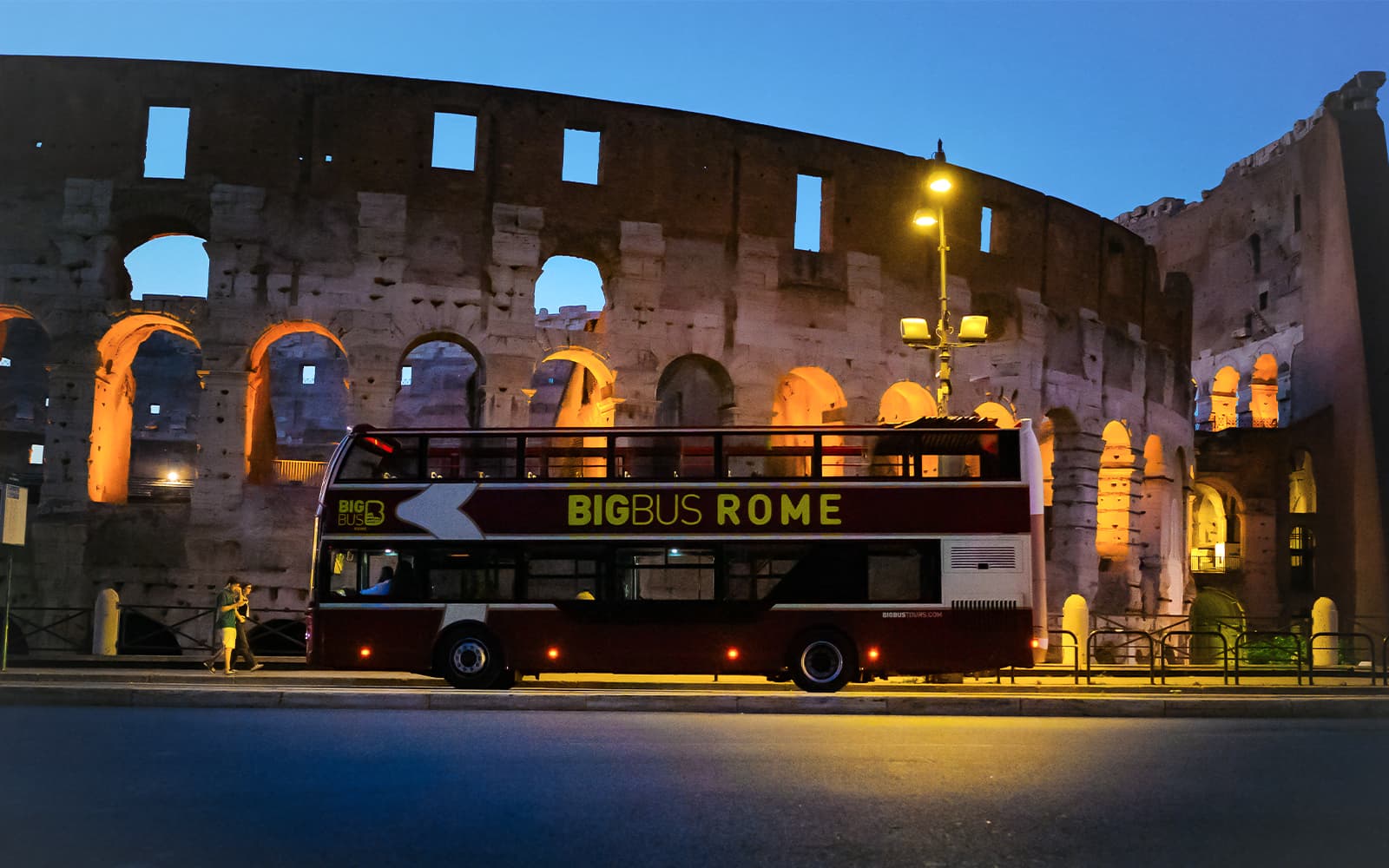 Big Bus: Rome Panoramic Night Bus Tour