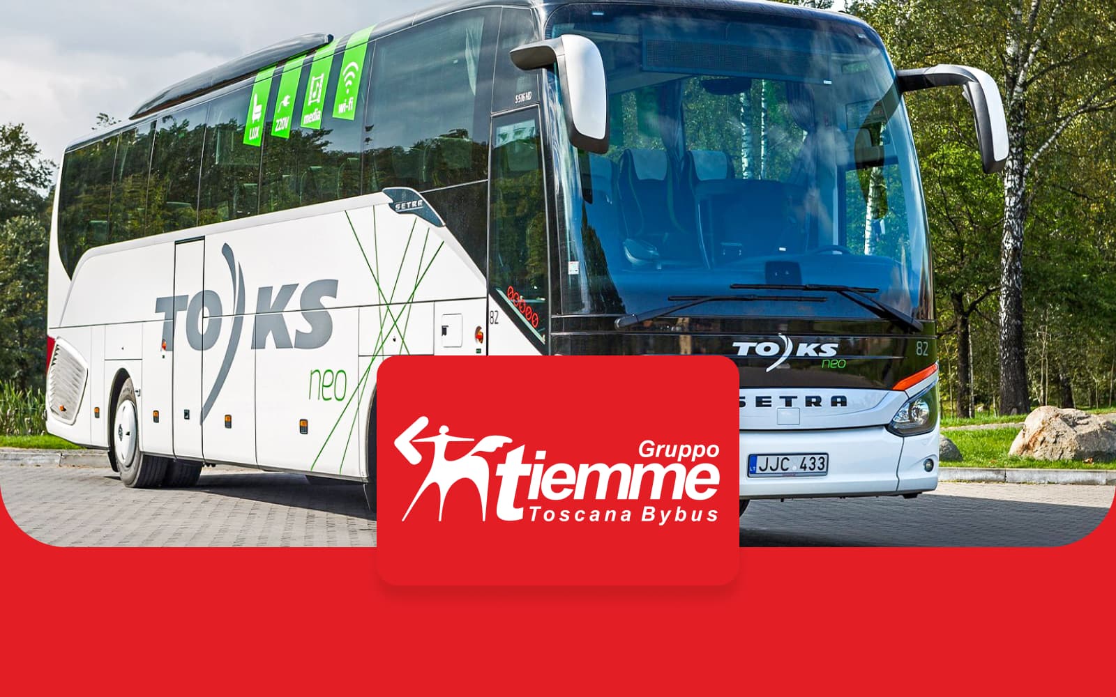 Bus Transfers: Rome Fiumicino Airport to/from Siena Central Train Station by Tiemme SpA