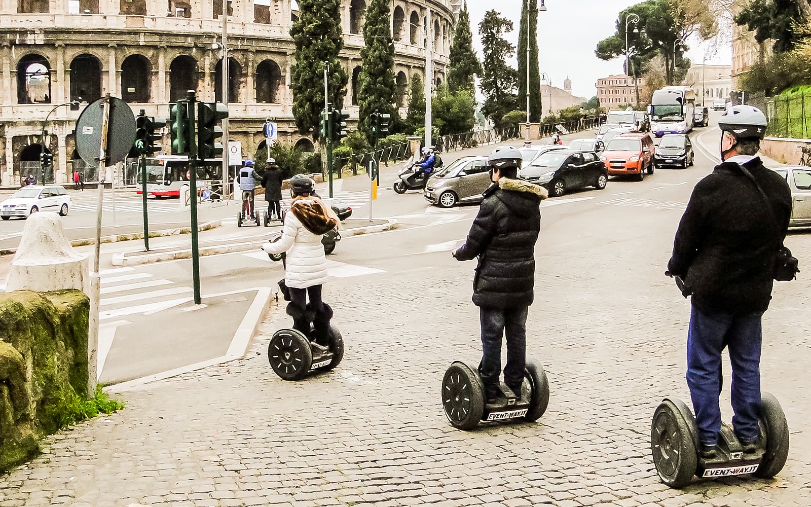 Private Guided 3-Hour Baroque Tour in Rome by Scooter/Segway