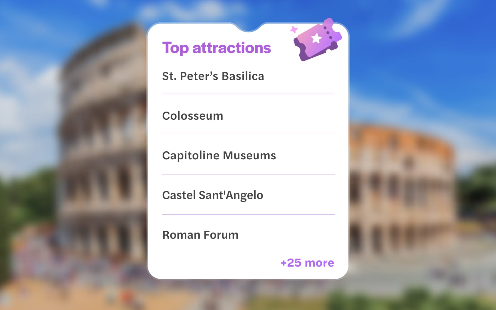 Roma Pass: Access 30+ Attractions and Unlimited Public Transport tickets in Rome - Attractions | TickYourList