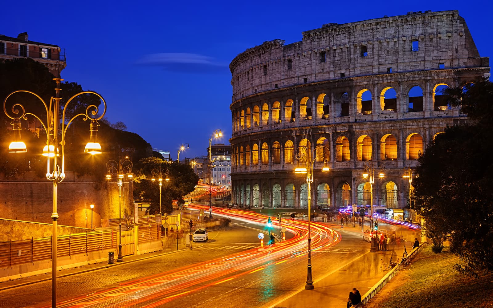 City Sightseeing: Rome Night Bus Tour