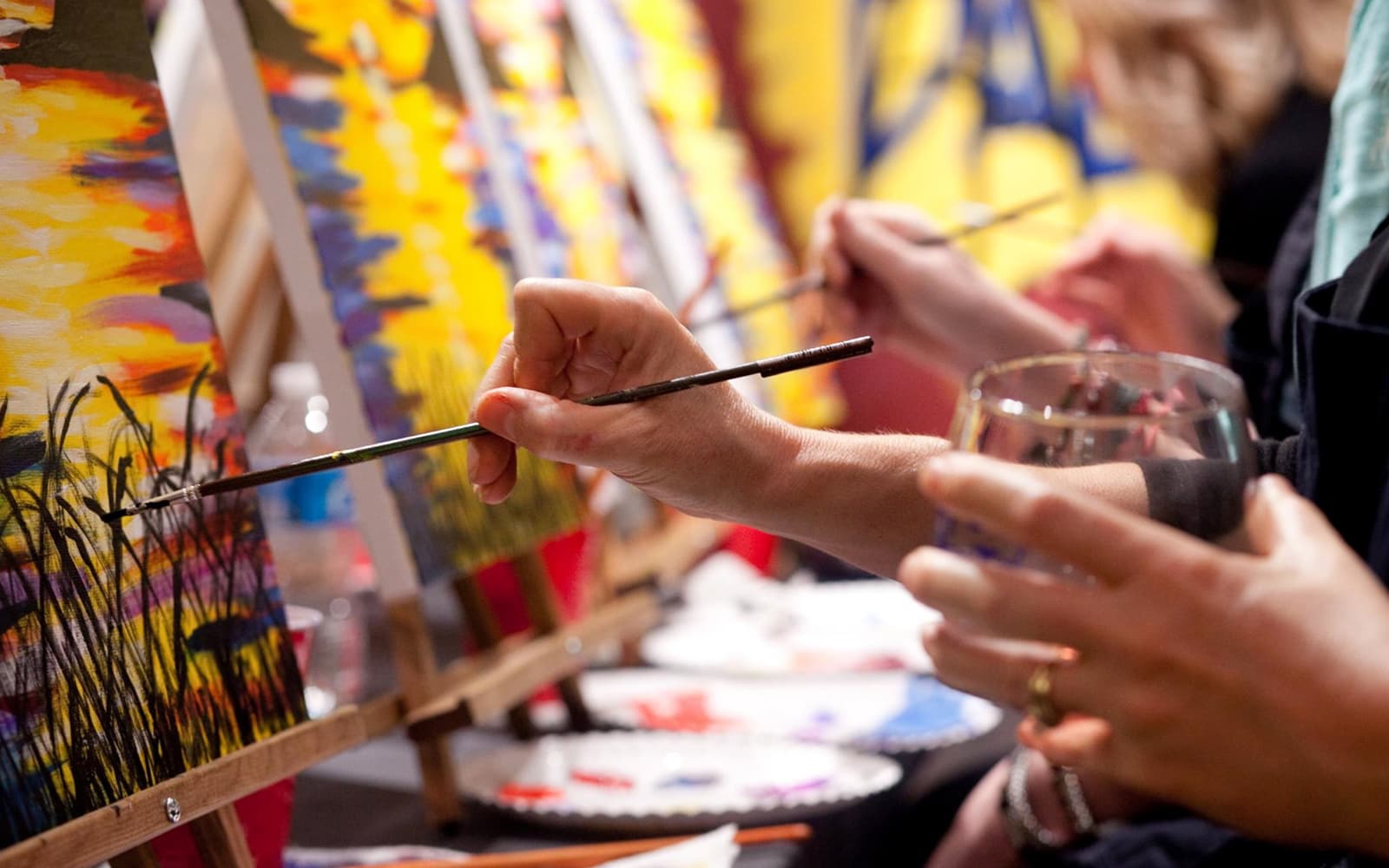 Evening Paint and Sip Tour