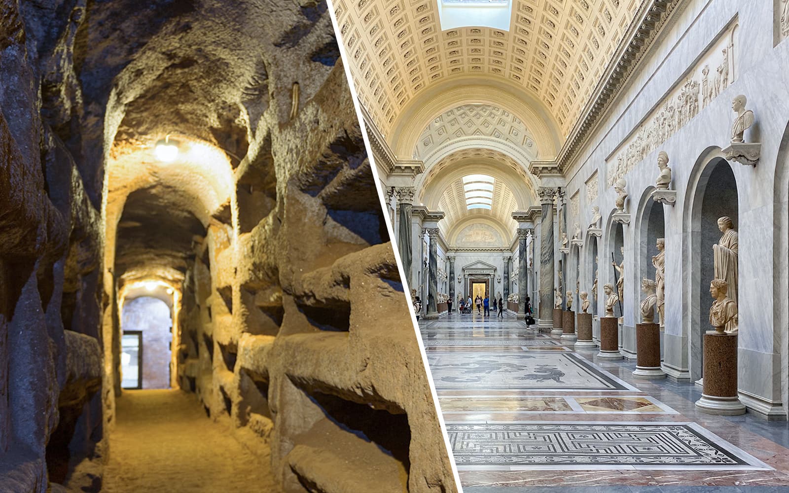 Combo: Catacombs of St. Callixtus + St. John Lateran + Vatican Museums & Sistine Chapel Tickets experience in Rome | TickYourList