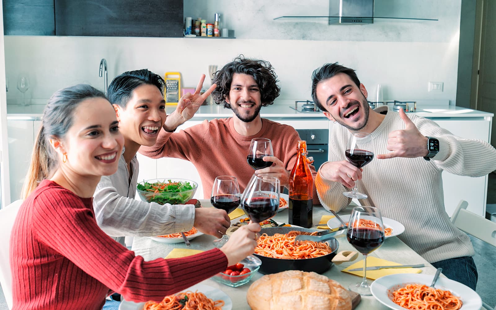 Rome: Pasta Making Class with Chef and Local Wine Tasting