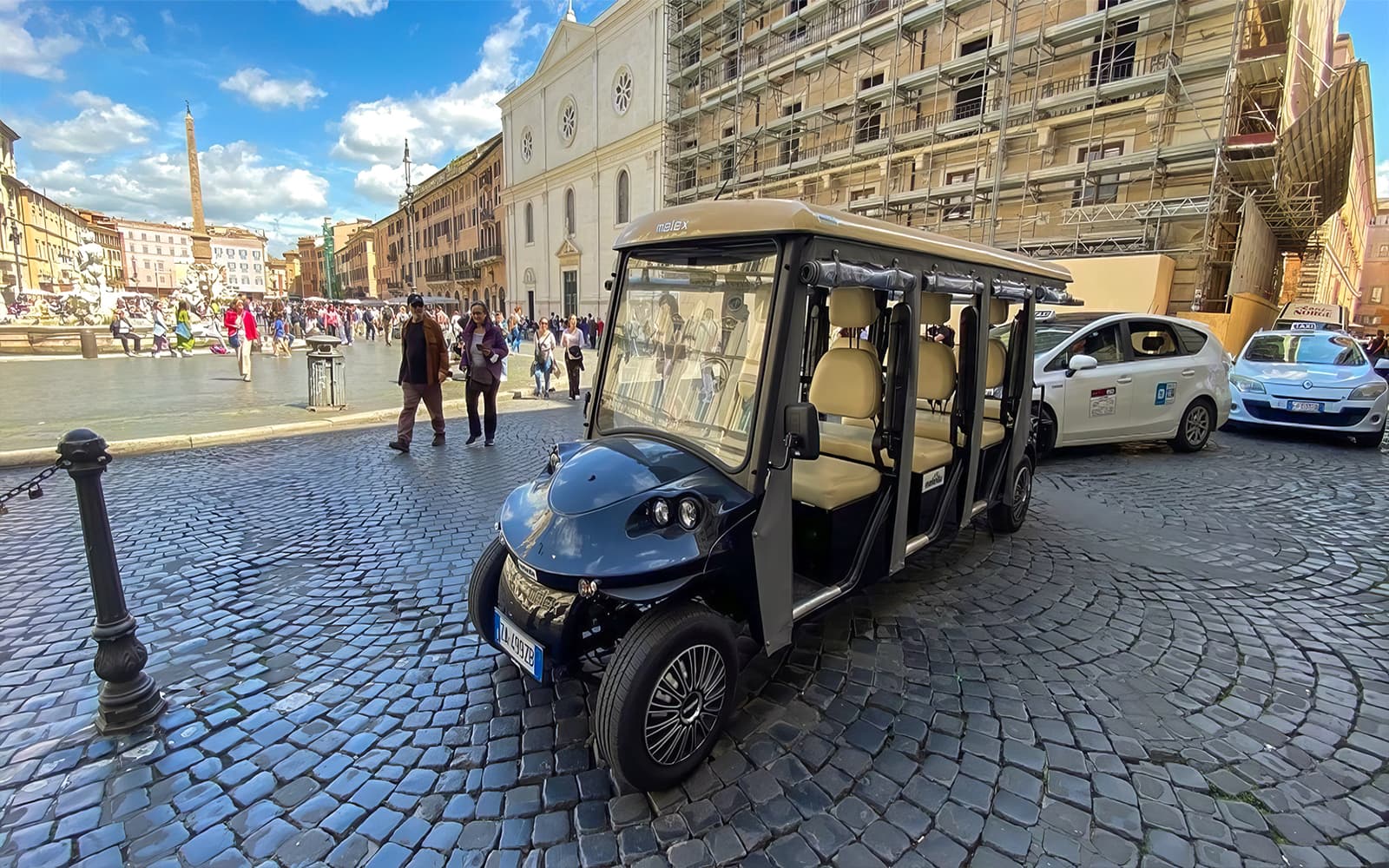 Rome Express Golf Cart Tour