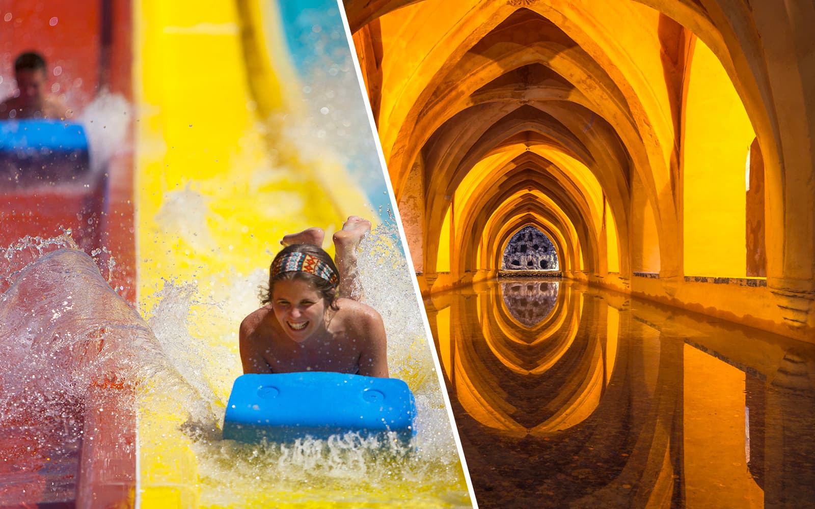 Combo: Isla Mágica & Agua Mágica + Alcázar of Seville Tickets