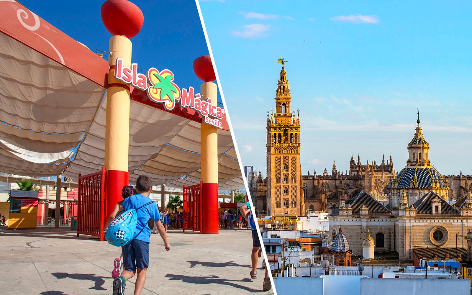 Combo: Seville Cathedral + Isla Mágica & Agua Mágica Tickets