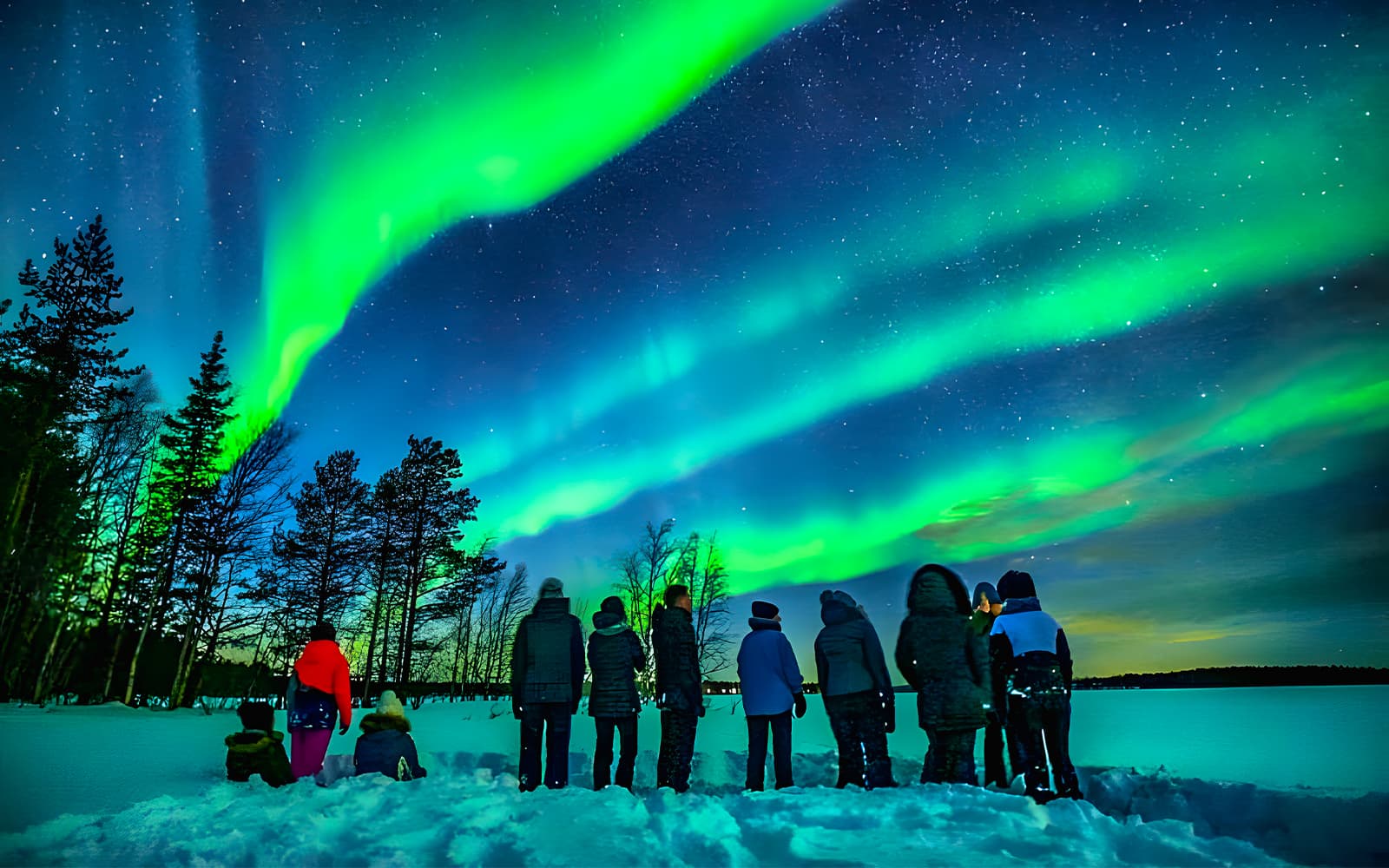 Rovaniemi: Lapland Lake Ice Floating with Northern Lights tickets in Rovaniemi - Highlights | TickYourList