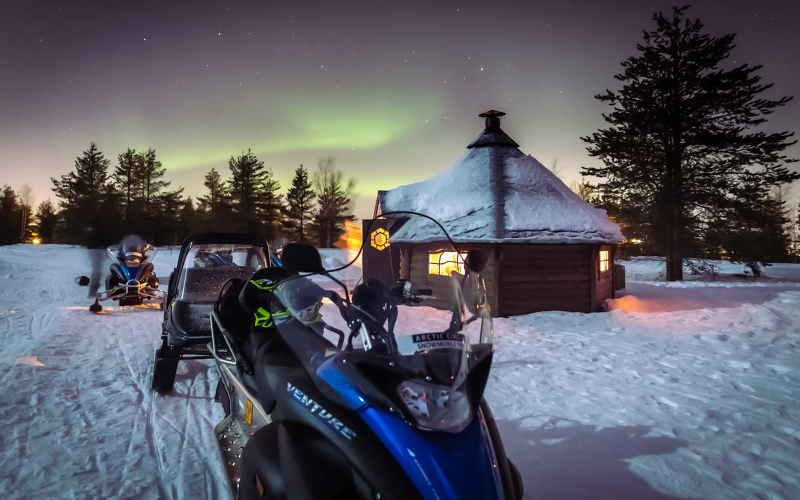 Levi: Northern Lights Snowmobile Tour tickets in Rovaniemi - Highlights | TickYourList