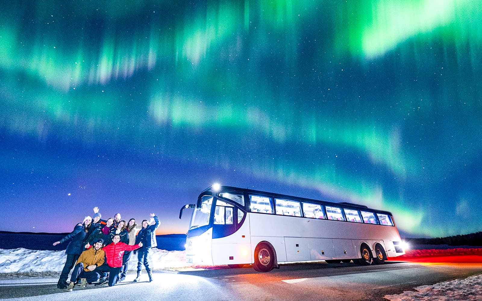 Rovaniemi: Northern Lights Chase Bus Tour tickets in Rovaniemi - Features | TickYourList