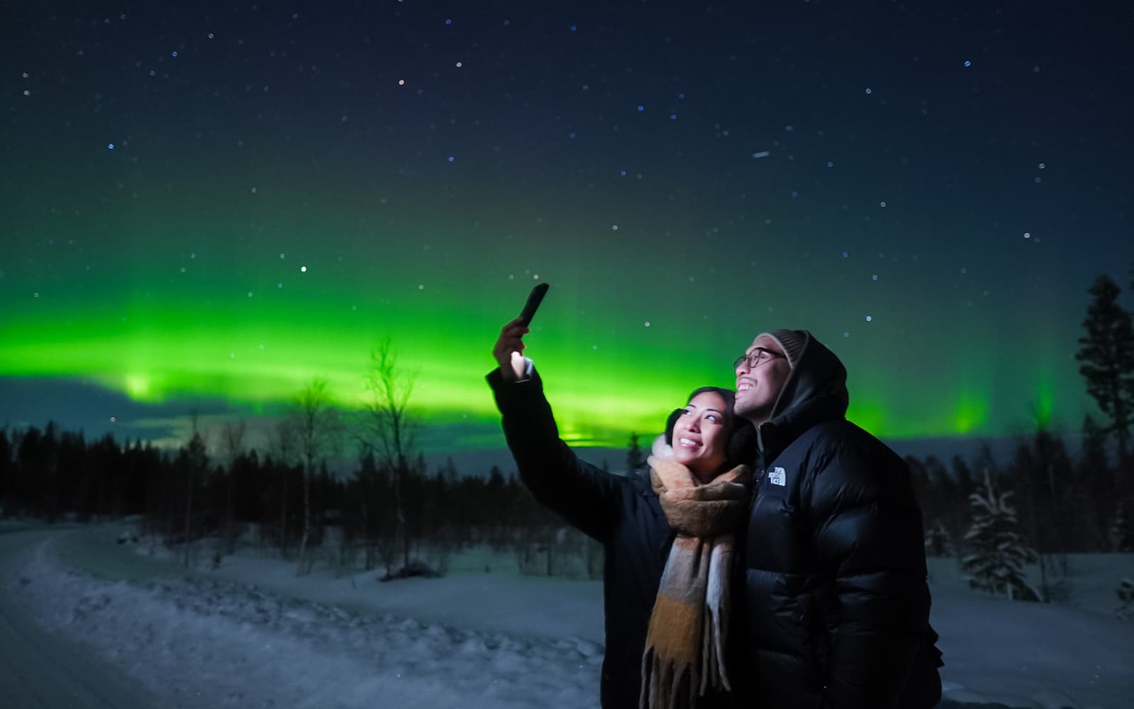Levi: Northern Lights Chase Tour