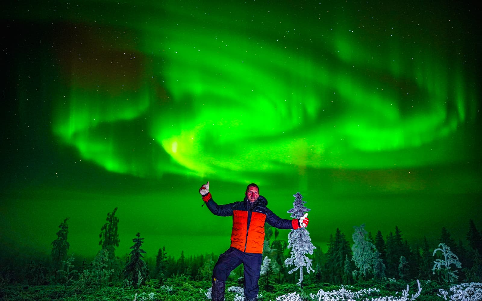 From Rovaniemi: Northern Lights Guided Tour with Lappish Barbecue & Drinks tickets in Rovaniemi - Attractions | TickYourList