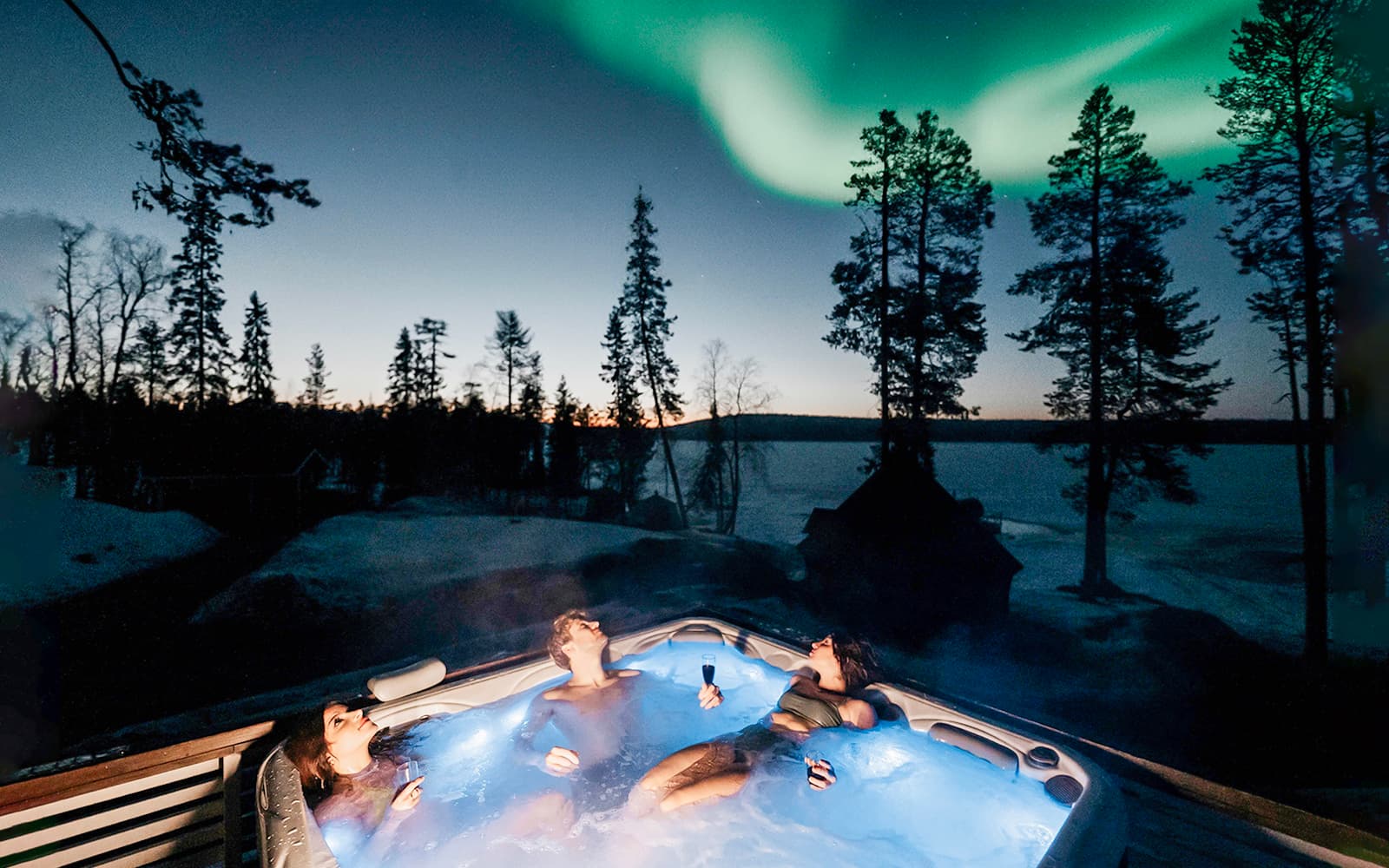 Rovaniemi: Northern Lights Sauna Experience