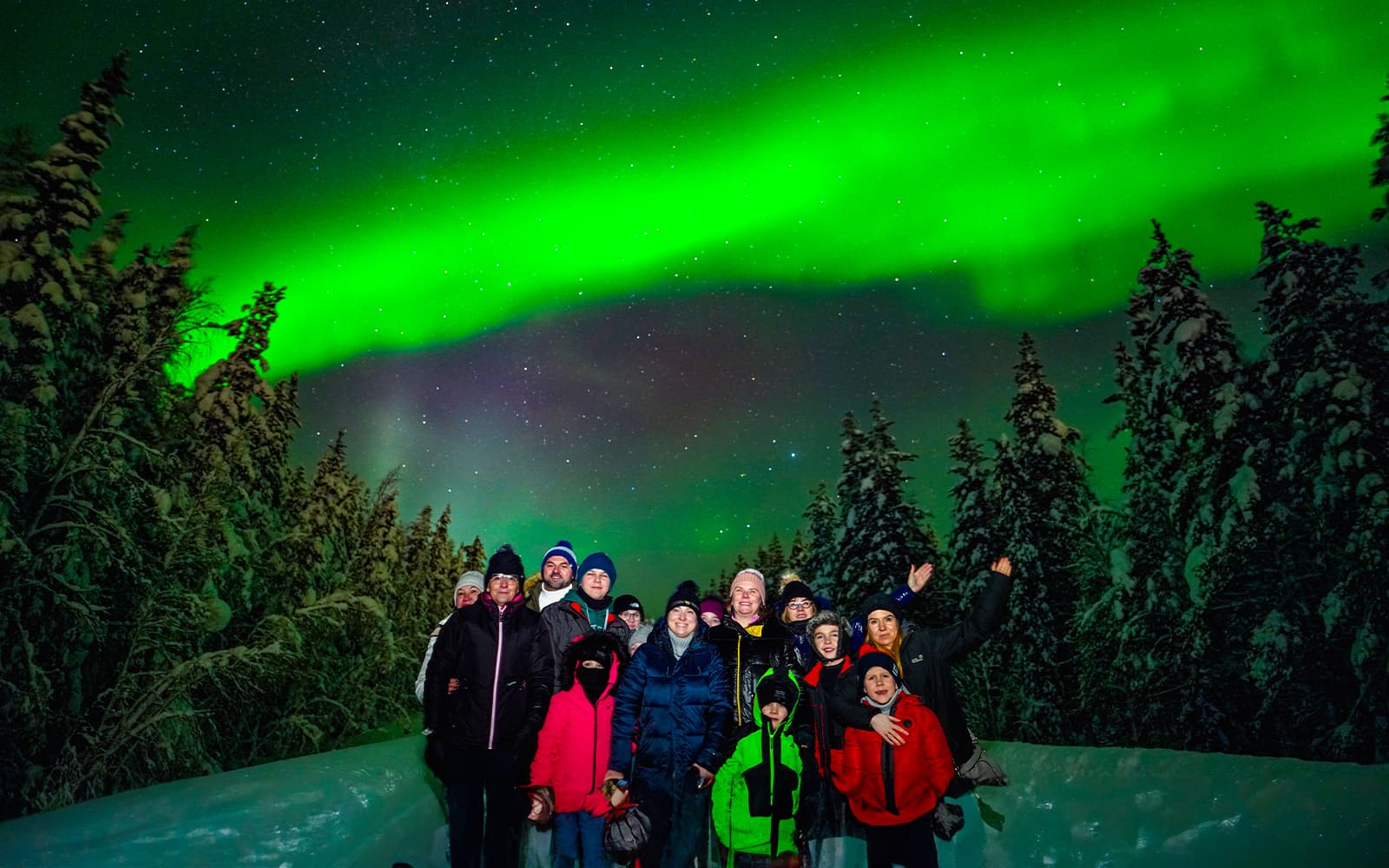 Rovaniemi: 3-Hour Northern Lights Adventure with Hotel Transfers