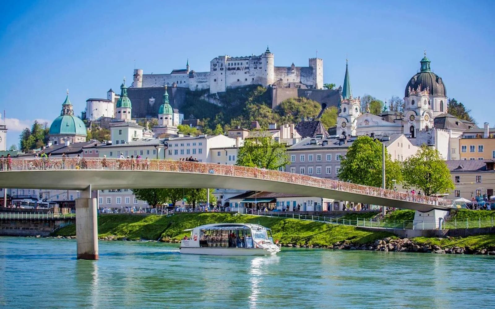 Salzburg Sightseeing City Cruise on Salzach River tickets in Salzburg - Explore More | TickYourList