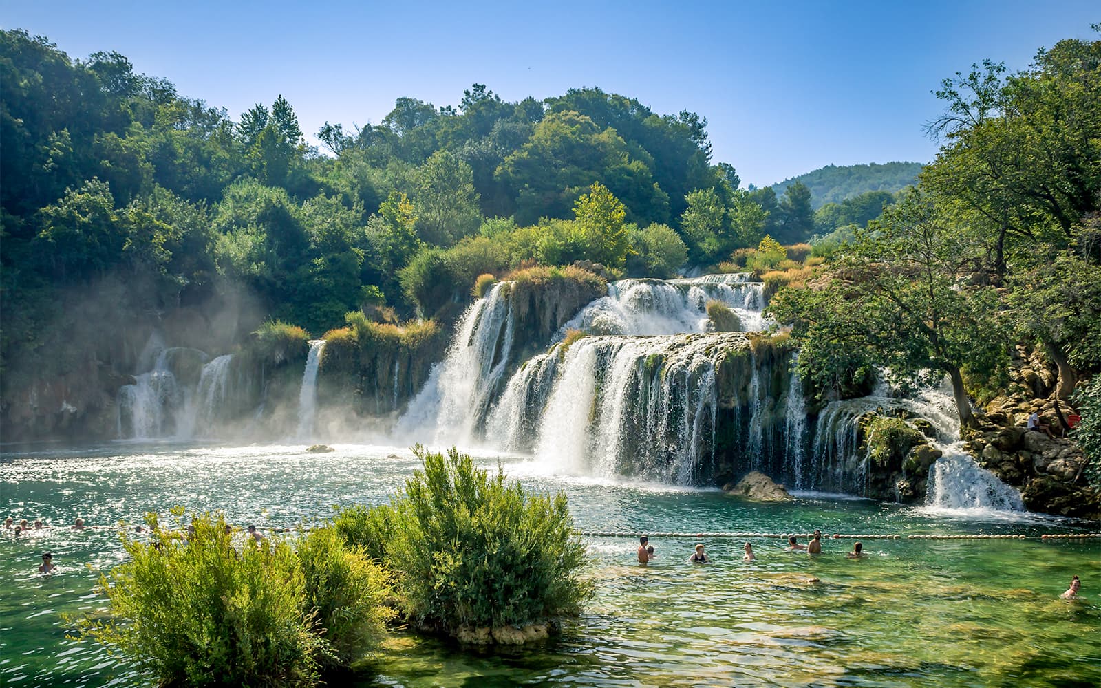 Full-day Guided Trip to Krka National Park with Boat Ride & Swimming