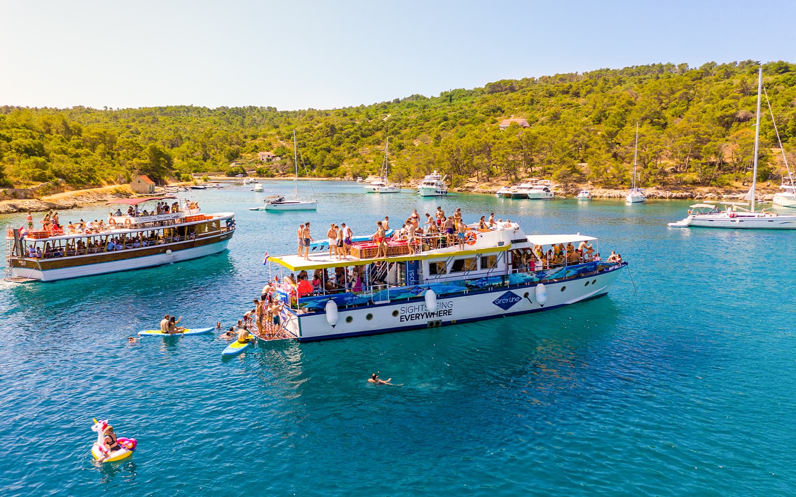 From Split: Blue Lagoon, Shipwreck & Solta Cruise with Lunch tickets in Split - Activities | TickYourList