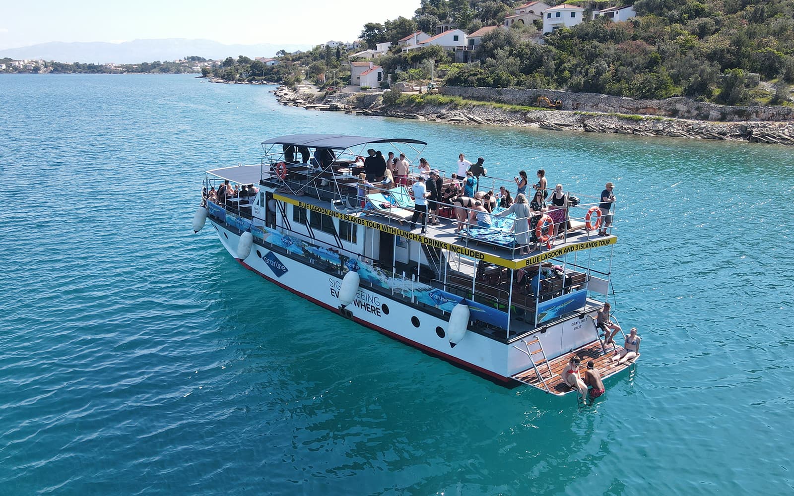 From Split: Blue Lagoon, Shipwreck & Solta Cruise with Lunch tickets in Split - Highlights | TickYourList