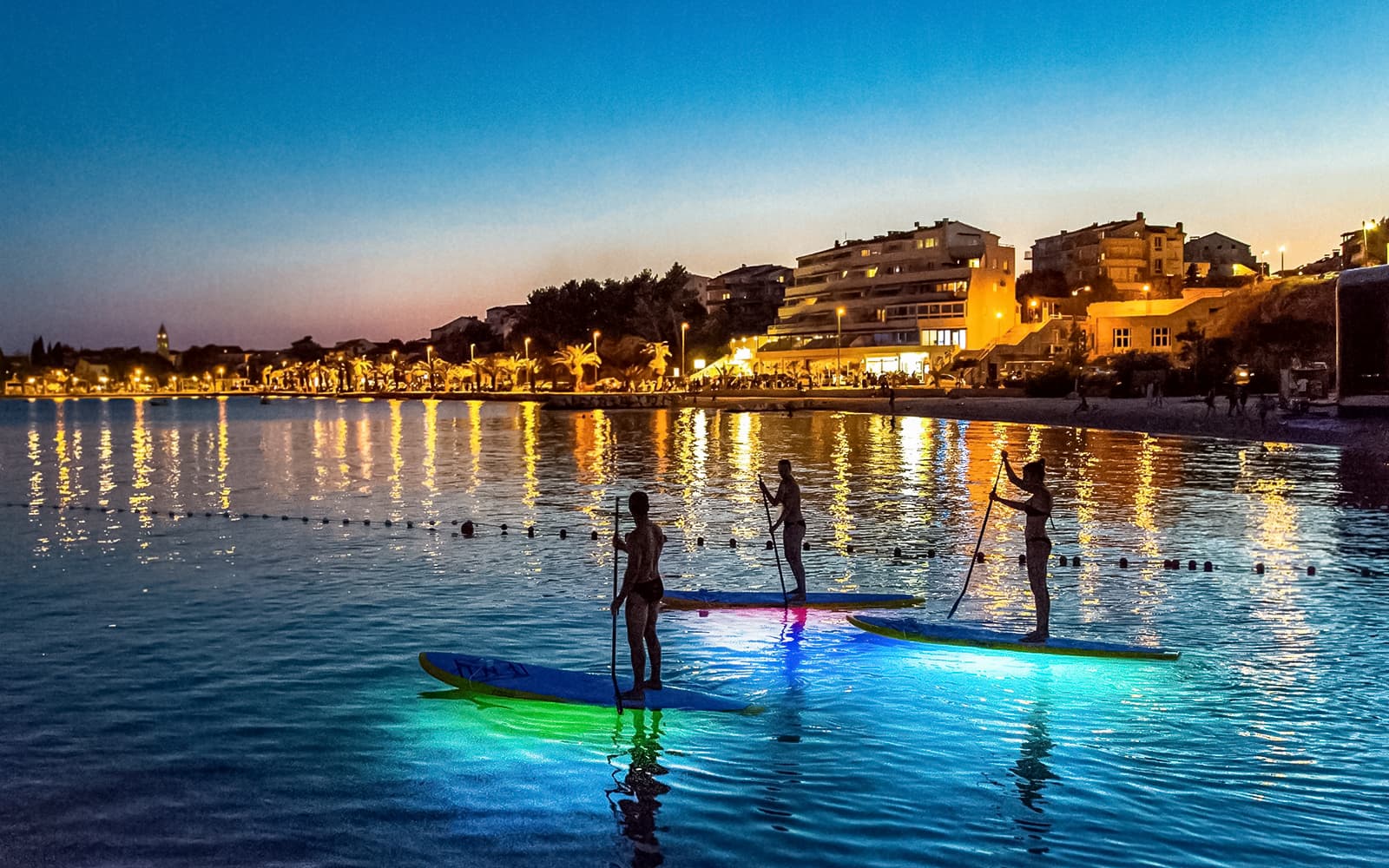 Stand-Up Paddleboard or Kayak Night Glow Tour in Split tickets in Split - Activities | TickYourList