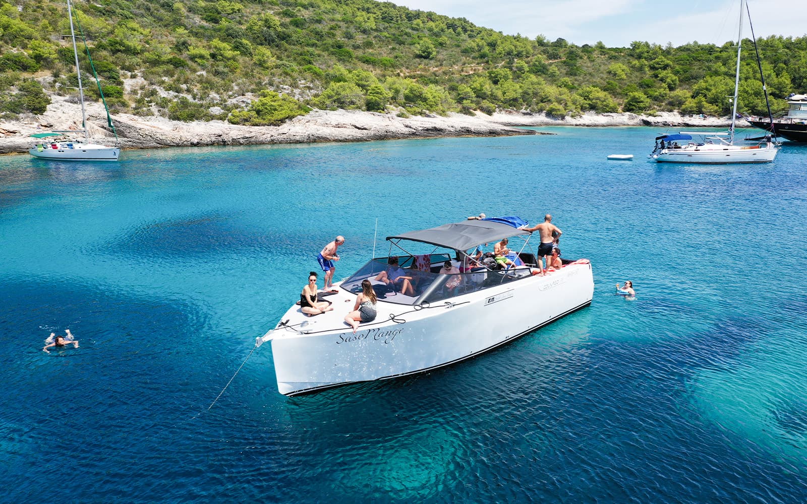 Split: Full-Day Deluxe Boat Tour to Blue Cave, Blue Lagoon & 5 Islands with Drinks & Meals tickets in Split - Highlights | TickYourList