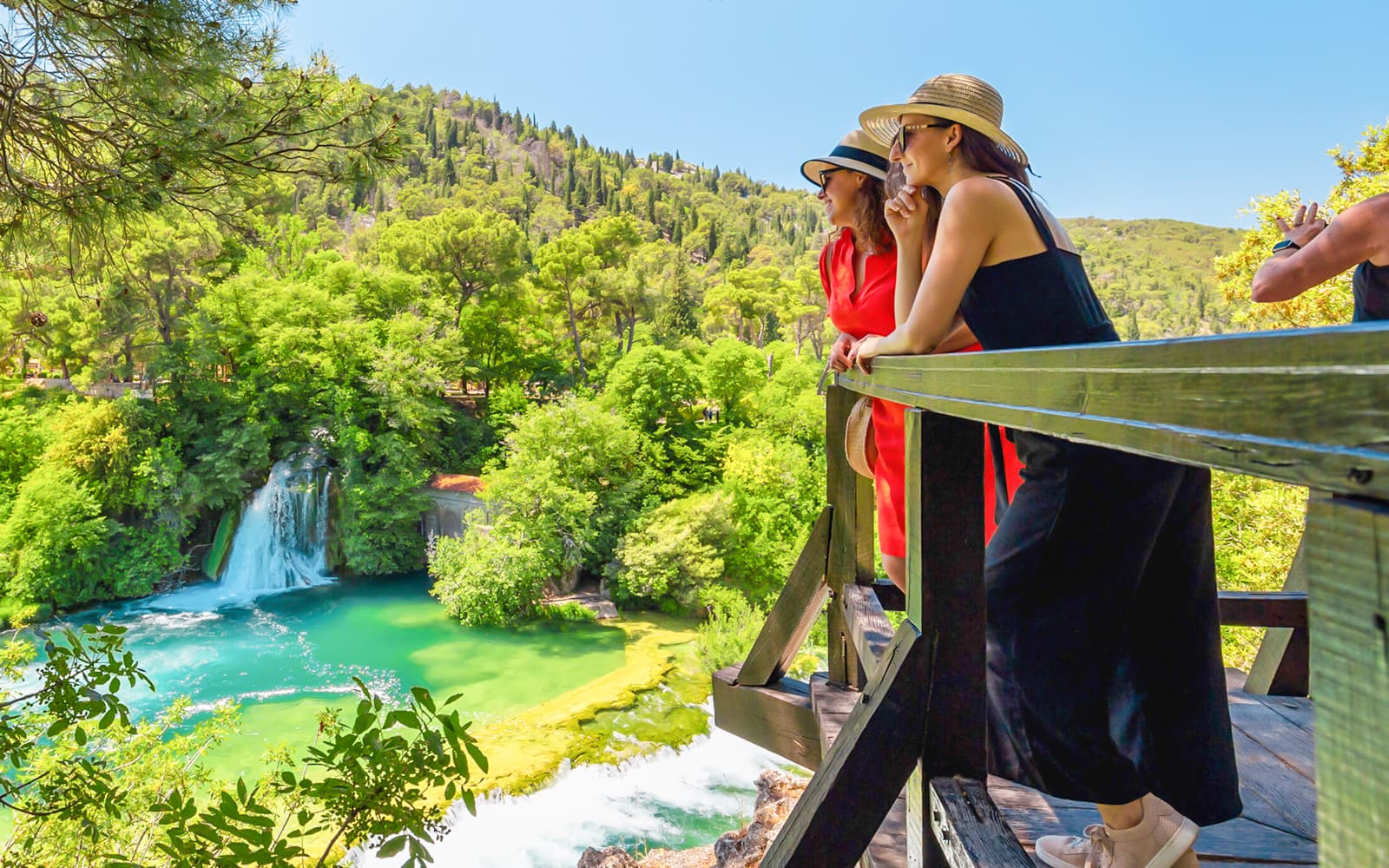 From Split: Full-Day Trip to Krka National Park with Boat Ride & Swimming without Entry Tickets in Split - Activities | TickYourList