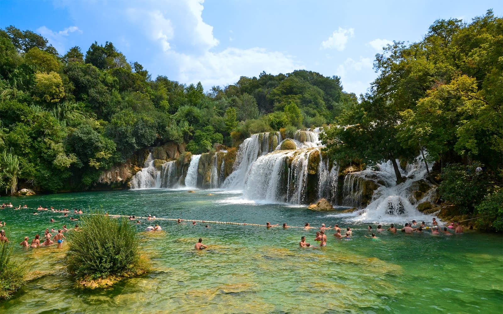 From Split: Full-Day Trip to Krka National Park with Boat Ride & Swimming without Entry Tickets in Split - Highlights | TickYourList