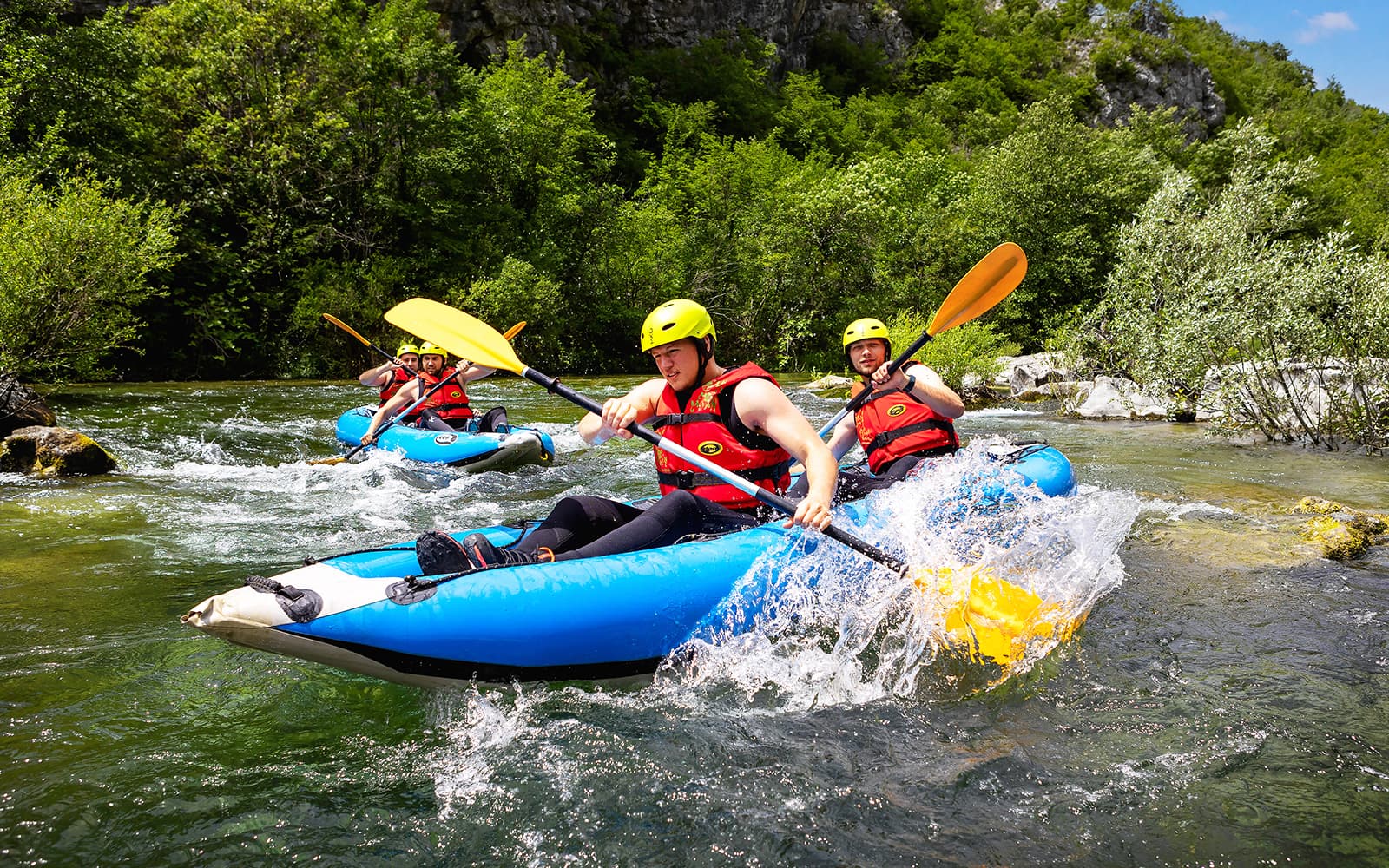 Family Kayaking & Picnic on Cetina River from Split tickets in Split - Attractions | TickYourList