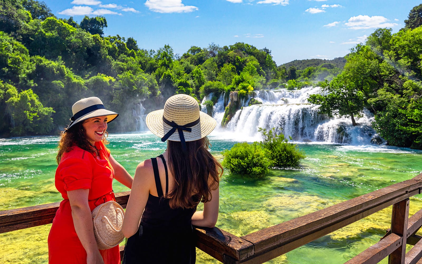 Krka Waterfalls National Park Tour with Optional Wine Tasting