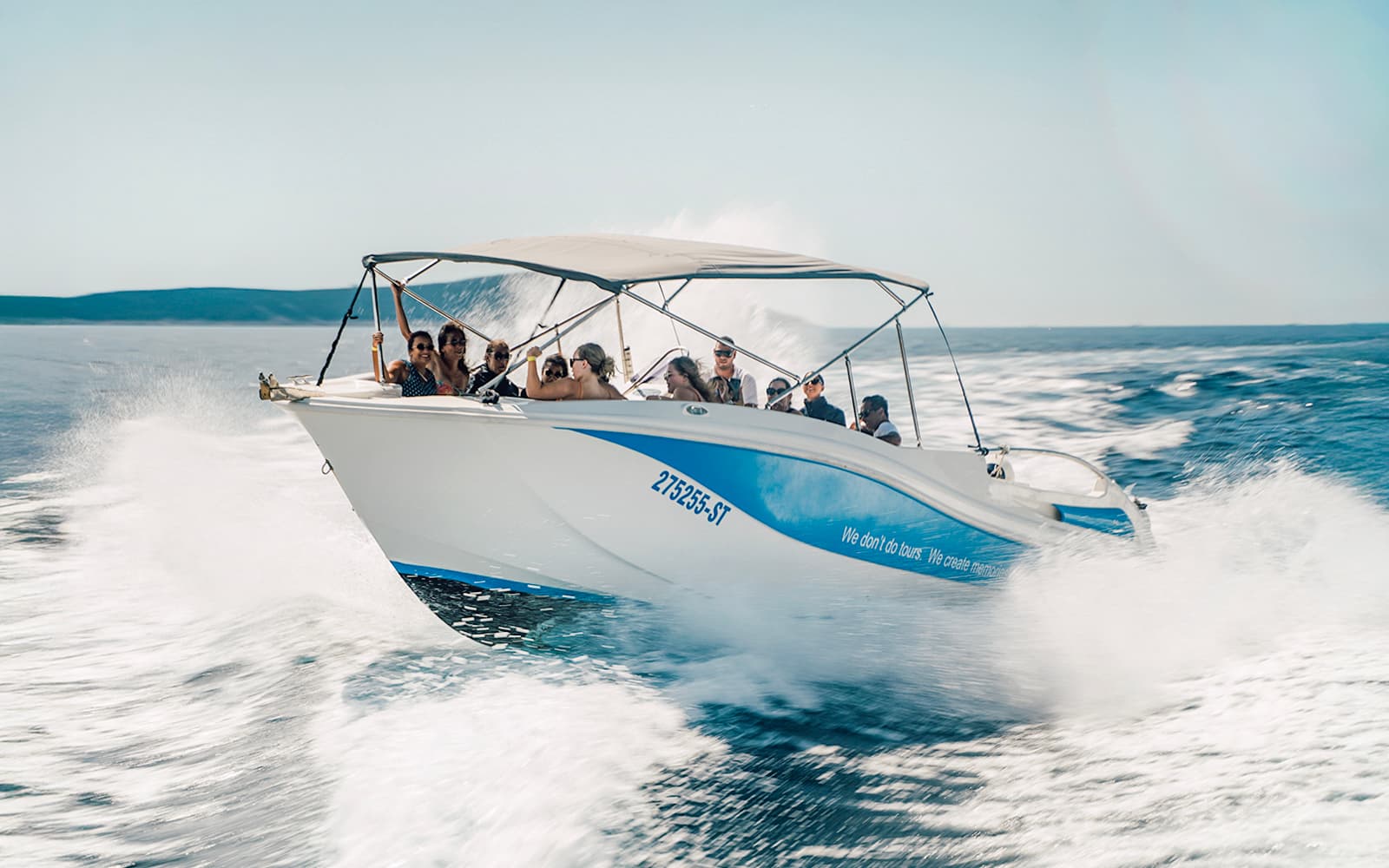 From Split: Blue Lagoon & 3 Islands Speedboat Tour