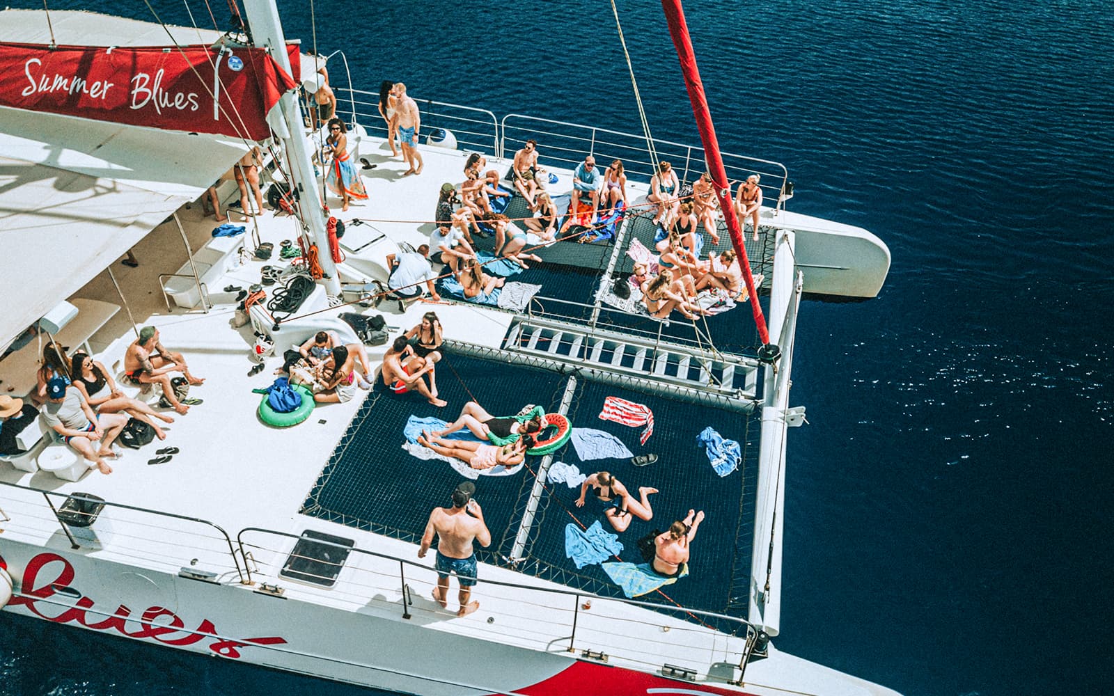 From Split: Full-Day Catamaran Cruise to Hvar & Pakleni Islands with Unlimited Drinks & Meals tickets in Split - Attractions | TickYourList