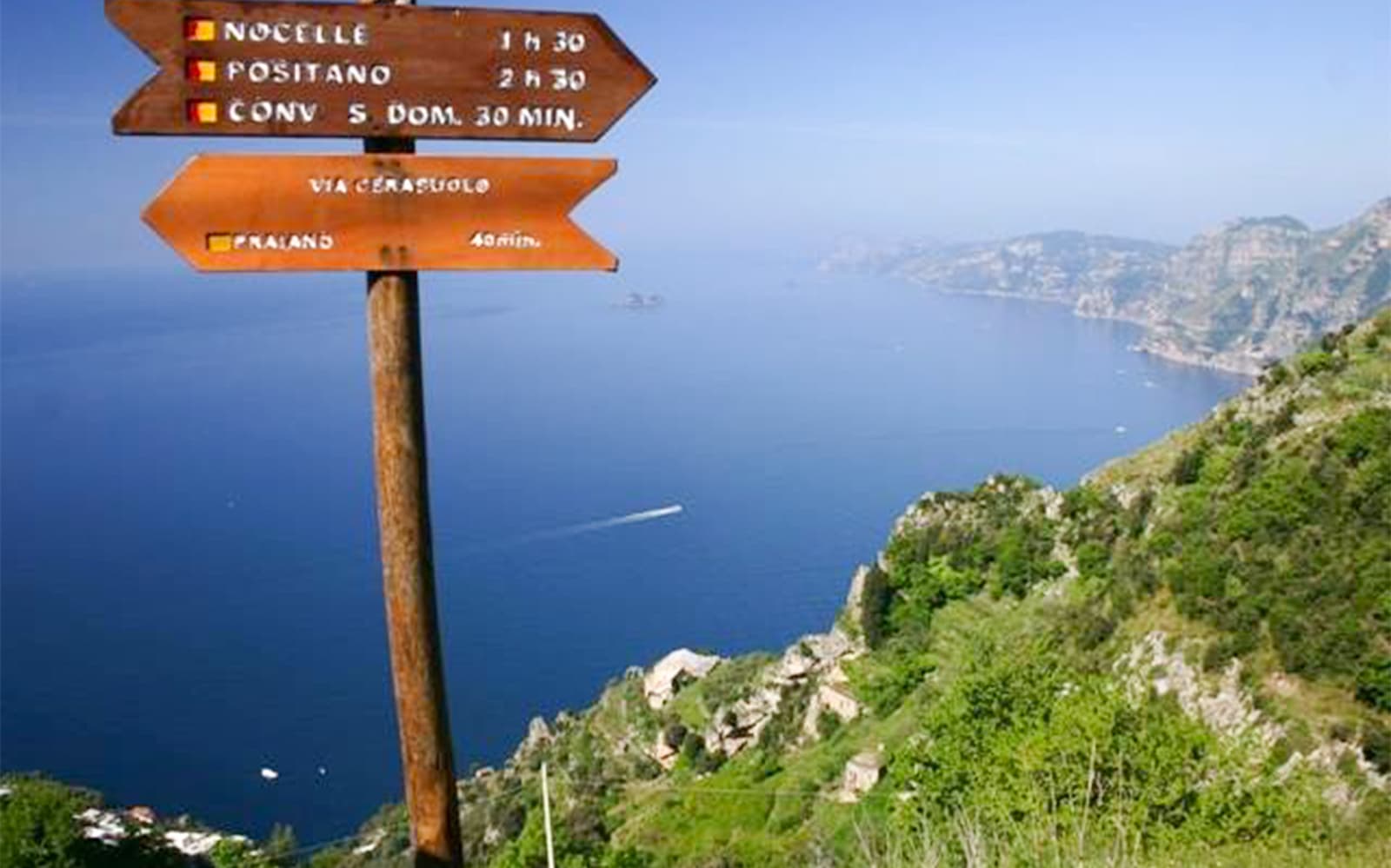 From Sorrento: Path of the Gods Hiking Tour with a Mountain Guide