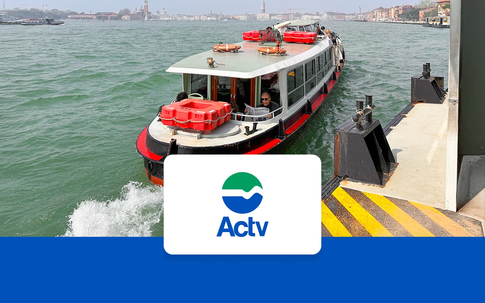 Venice ACTV 75-Minute Ticket