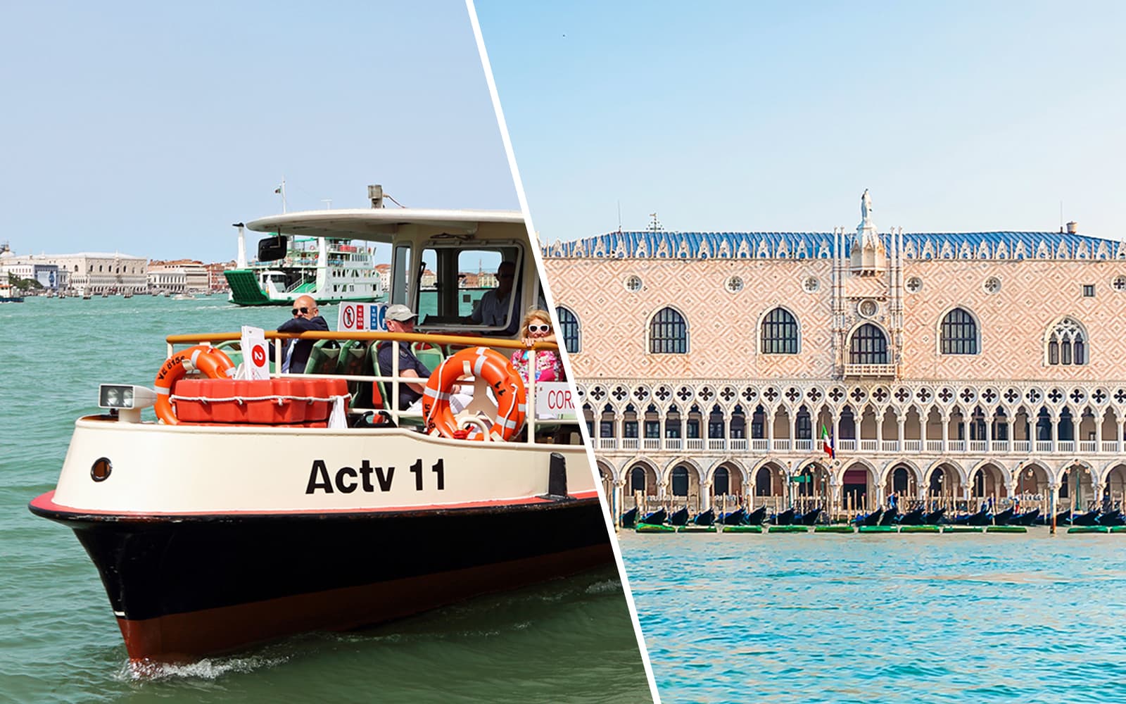 Combo: 2- Day Venice ACTV Water Bus Pass + Venice Museum Pass with Fast-Track Tickets to Doge's Palace