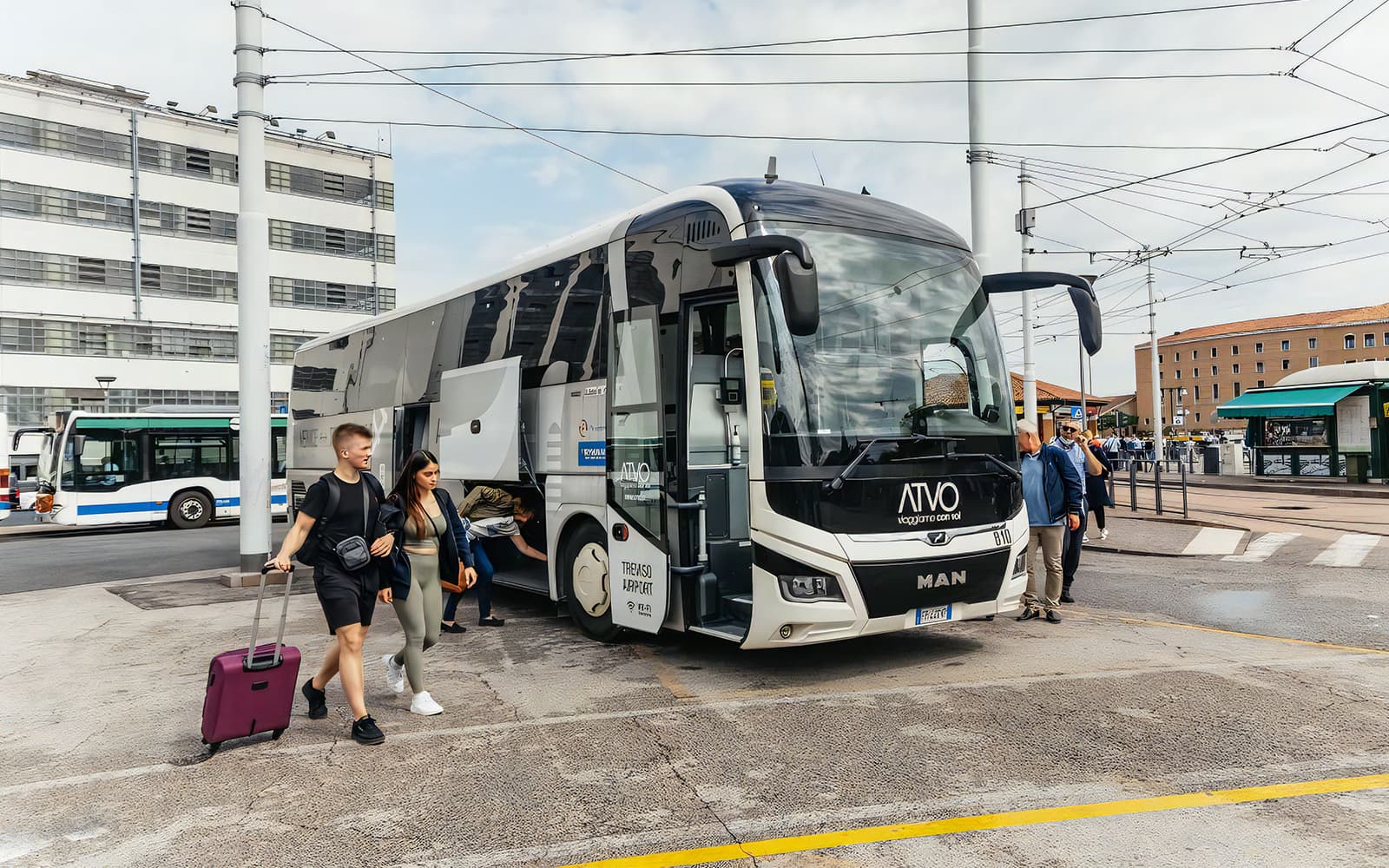 Bus Transfers: Venice Marco Polo Airport to/from Piazzale Roma/Mestre Central Train Station tickets in Venice - Attractions | TickYourList