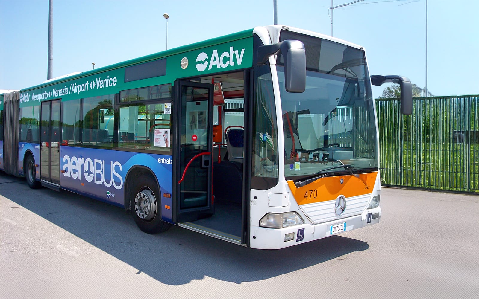 ACTV Aerobus Bus Transfer: Venice Marco Polo Airport to/from Venice Piazzale Roma tickets in Venice - Attractions | TickYourList