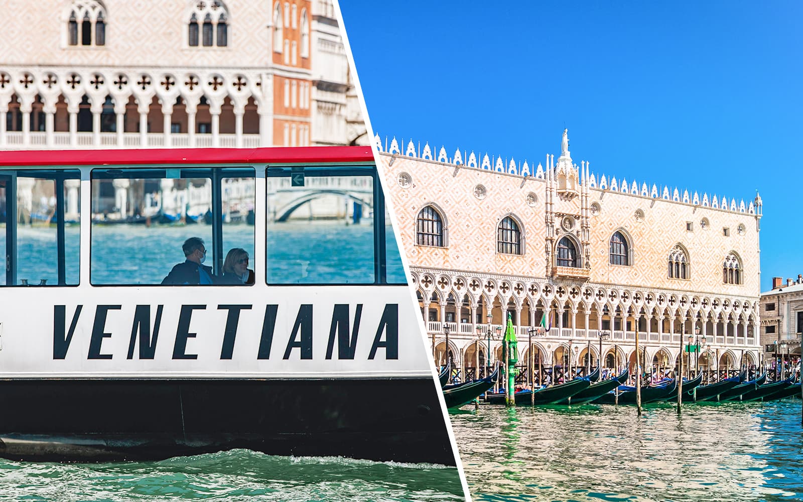 Combo: 24-Hour Hop-On Hop-Off Venice Boat Tour + 3-Museum Pass + Doge's Palace Tickets