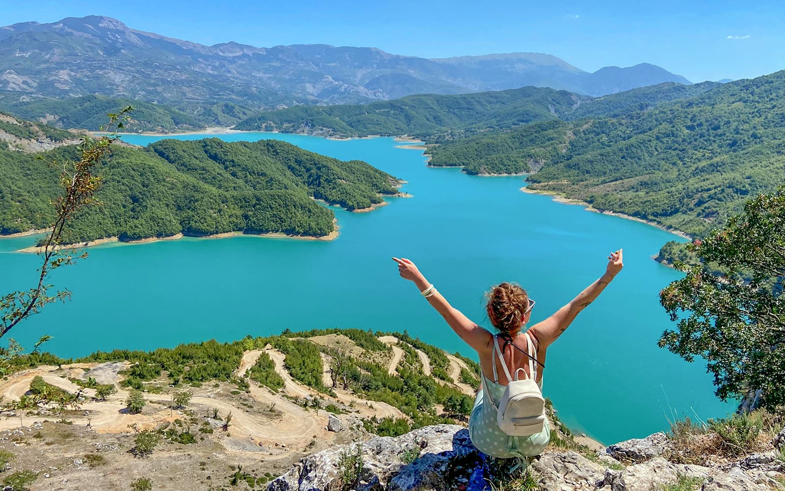 From Tirana: Bovilla Lake & Gamti Mountain Hiking Tour by Van